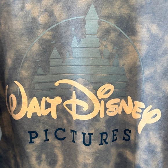 Disney Blue Tie-Dye Walt Disney Pictures Crewneck Sweatshirt-Firm price - Picture 2 of 5